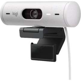 Logitech BRIO 500 Webcam, 4 Megapixel, 60 fps, Off White, USB Type C
