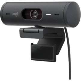 Logitech BRIO 500 Webcam, 4 Megapixel, 60 fps, Graphite, USB Type C