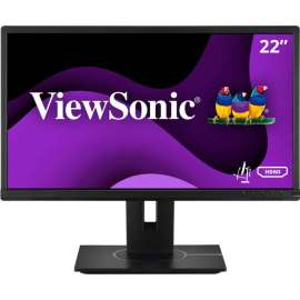 ViewSonic VG2240 22 Inch 1080p Ergonomic Monitor with Integrate USB Hub, HDMI, DisplayPort, VGA Inputs for Home and Office - Ergonomic VG2240 - 1080p Monitor with Integrate USB Hub, HDMI, DisplayPort, VGA - 250 cd/m - 22"