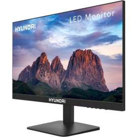 Hyundai 21-Inch Professional Office Monitor, 75Hz, 1080p Full HD (1920x1080) LCD, HDMI and VGA, VESA Mountable, Black, 21FOM Series, VESA Mountable, Tilt Adjustment for Ergonomic Viewing, Slim Profile and Bezel, HDMI Port, VGA Cable Included, Flicker-Free