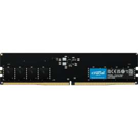 Micron Crucial 16GB DDR5 SDRAM Memory Module, For Desktop PC, Computer, 16 GB (1 x 16GB), DDR5-5200/PC5-41600 DDR5 SDRAM, 5200 MHz