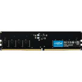Micron Crucial 32GB DDR5 SDRAM Memory Module, For Desktop PC, Computer, 32 GB (1 x 32GB), DDR5-5200/PC5-41600 DDR5 SDRAM, 5200 MHz