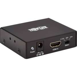 Tripp Lite 4K HDMI Audio De-Embedder/Extractor with TOSLINK, RCA and 3.5 mm Stereo Output, 5.1 Channel, HDCP 2.2, 4K 60 Hz - Functions: Audio De-embedding, Audio Extraction - 3840 x 2160 - 4K UHD - Audio Line Out