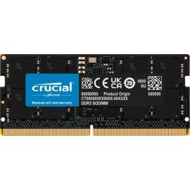 Micron Crucial 16GB DDR5 SDRAM Memory Module, For Notebook, 16 GB (1 x 16GB), DDR5-5200/PC5-41600 DDR5 SDRAM, 5200 MHz Single-rank Memory