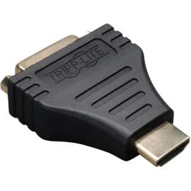 Tripp Lite HDMI to DVI Cable Adapter Converter Compact HDMI to DVI-D M/F, 1 x DVI-D Female Digital Video, 1 x HDMI Male Digital Audio/Video