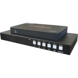 Comprehensive Cable Comprehensive Pro AV/IT Integrator Series 5x2 Seamless Presentation Switcher with Multi-Viewer & HDBT Extension up to 230ft - Comprehensive's CSW-PS512MV is a 5x2 Seamless Presentation Switcher that is equipped with 3 HDMI, 1
