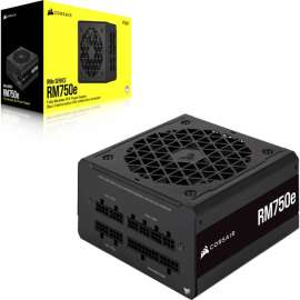 Corsair Rme 750W Power Supply - Internal - 3.3 V Dc @ 20 A, 5 V Dc @ 20 A, 12 V Dc @ 62.5 A, 5 V Dc @ 3 A Output - 750 W - 1 +12V Rails - 1 Fan(S) - 90% Efficiency