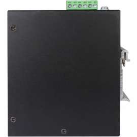 Tripp Lite 8-Port Unmanaged Industrial Ethernet Switch - 10/100 Mbps, Ruggedized, -40 to 75C, EIP QoS, DIN Mount - 8 Ports - Fast Ethernet - 10/100Base-T - TAA Compliant - 2 Layer Supported - 3 W Power Consumption - Twisted Pair - DIN Rail Mountable