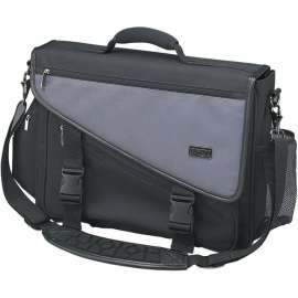 Tripp Lite Profile Brief Bag Notebook Laptop Computer Carrying Case Nylon, Top-loading, Nylon, Charcoal Gray, Black"