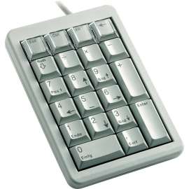 CHERRY G84-4700 Light Gray Wired Keypad, For Frequent Number Entry, All Keys Are Programmable