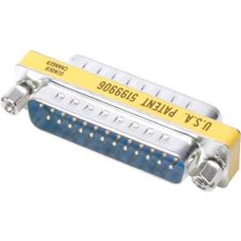 StarTech.com DB25 Slimline Gender Changer M/M - Cable Adapter