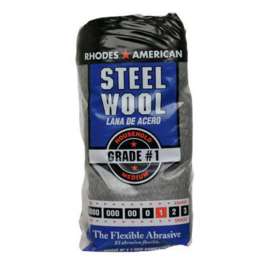 Rhodes American 1 Grade Medium Steel Wool Pad 12 pk