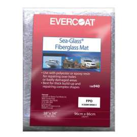 Evercoat Sea-Glass Fiberglass Mat 1 yd