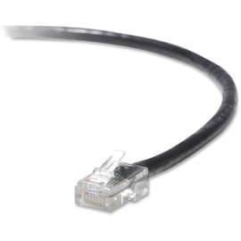 Belkin Cat5e Network Cable, RJ-45 Male Network, RJ-45 Male Network, 15ft, Black