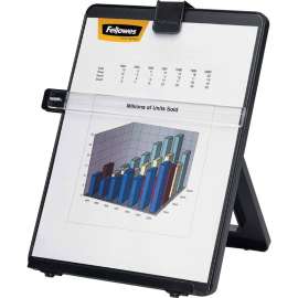 Fellowes Non-Magnetic Copyholder, 11.3" Height x 10.1" Width x 7.4" Depth, Black, Plastic