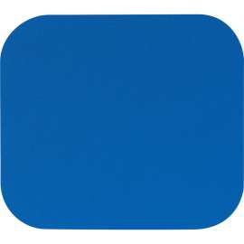 Fellowes Mouse Pad, Blue, 0.13" x 9" x 8" Dimension, Blue, Rubber