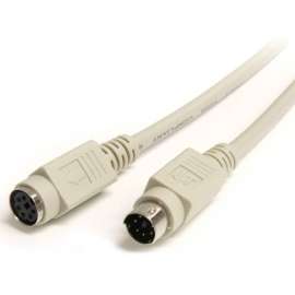 StarTech.com PS/2 keyboard or mouse extension cable, keyboard (m), mouse (f), 6 ft, mini-DIN (PS/2) Male