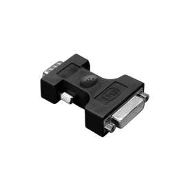 Tripp Lite, Pro Av Tripp Lite DVI or DVI-D to VGA HD15 Cable Adapter Converter DVI to VGA Connector F/M, 1 x HD-15 Male, 1 x DVI Female Video