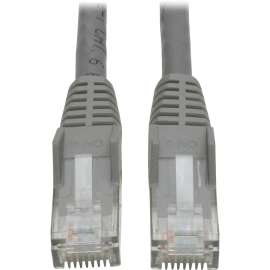 Tripp Lite 7ft Cat6 Gigabit Snagless Molded Patch Cable RJ45 M/M Gray 7', 7ft, 1 x RJ-45 Male, 1 x RJ-45 Male, Gray