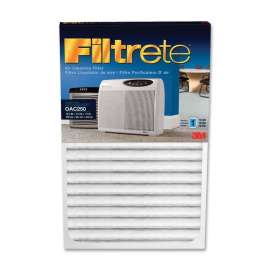 3M Filtrete Replacement Air Filter, Activated Carbon, For Air Purifier, Remove Odor, 0 mil Particles