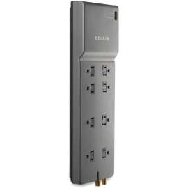 Belkin Home/Office BE108230-12 8-Outlets Surge Suppressor, 8, 3550 J