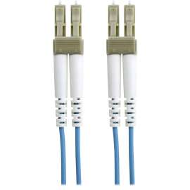 Belkin Fiber Optic Patch Cable, LC Male, LC Male, 3.28ft, Aqua