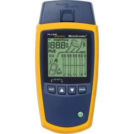 Fluke Networks MicroScanner2 Cable Verifier, RJ-45 10/100/1000Base-T Network