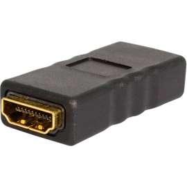 StarTech.com HDMI to HDMI Adapter, High Speed HDMI to HDMI Connector, 4K 30Hz HDMI to HDMI Coupler, HDMI Female to HDMI Female Converter, HDMI 1.4b Coupler; 4K (3840x2160p 30Hz)/Full HD 1080p/10.2 Gbps bandwidth/8Ch Audio, Molded PVC adapter; Small 1.8"(4