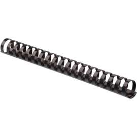 Fellowes Plastic Binding Combs, 1" Height x 11" Width x 1" Depth, 1" Maximum Capacity, 200 x Sheet Capacity, For Letter 8 1/2" x 11" Sheet