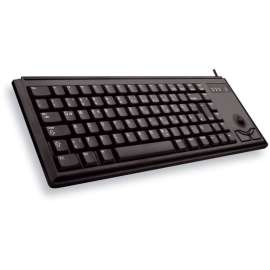 CHERRY UltraSlim G84-4420 Keyboard, 83 Keys, QWERTY Layout, PS/2, Black