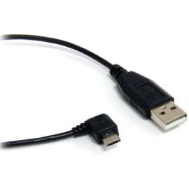 StarTech.com USB cable, 4 pin USB Type A (M), Right Angle Micro USB Type B (M), 90 cm, Charge and sync Micro USB devices, even in tight spaces
