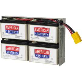 American Battery ABC Replacement Battery Cartridge #23, 12V DC, Maintenance-free Sealed Lead Acid Hot-swappable