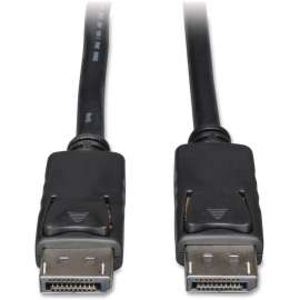 Tripp Lite 6ft DisplayPort Cable with Latches Video / Audio DP 4K x 2K M/M, (M/M) 6-ft.