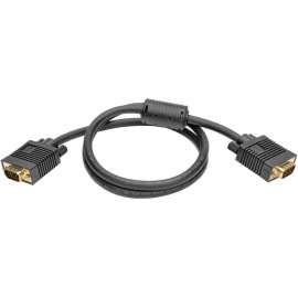 Tripp Lite, Pro Av Tripp Lite 3ft VGA Coax Monitor Cable High Resolution HD15 Male / Male 3', (HD15 M/M) 3-ft.