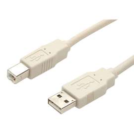 StarTech.com, USB cable, 4 pin USB Type A (M), 4 pin USB Type B (M), 10 ft