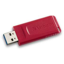 Verbatim 32GB Store 'n' Go USB Flash Drive, Red, 32GB USB, Red