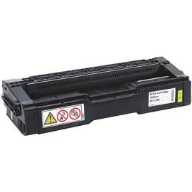 Ricoh Type SP C310HA Toner Cartridge, Laser, High Yield, 6000 Pages, Yellow