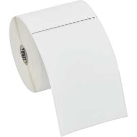 Zebra Technologies Zebra Label Paper 4 x 6in Direct Thermal Zebra Z-Perform 2000D 1 in core, 4" Width x 6" Length, 430/Roll, 1" Core, 6 / Carton