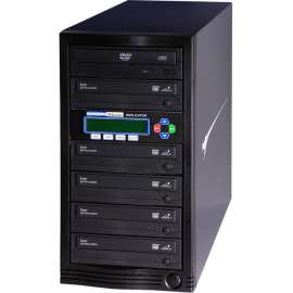 Kanguru Solutions Kanguru 1-to-5, 24x DVD Duplicator, Standalone, DVD-ROM, DVD-Writer, 24x DVD R, 24x DVD-R, 12x DVD R, 12x DVD-R, 52x CD-R, 22x DVD R/RW, 22x DVD-R/RW