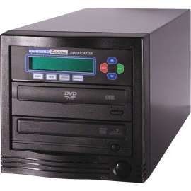 Kanguru Solutions Kanguru 1-to-1, 24x DVD Duplicator, Standalone, DVD-ROM, DVD-Writer, 24x DVD-R, 24x DVD R, 12x DVD-R, 12x DVD R, 52x CD-R, 22x DVD-R/RW, 22x DVD R/RW