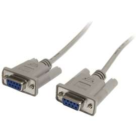 StarTech.com 6 ft Straight Through Serial Cable, DB9 F/F, DB-9 Female, DB-9 Female, 6ft