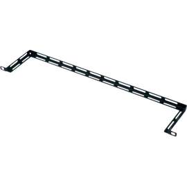 Middle Atlantic LBP-4A Horizontal Lacer Bar, Cable Organizer, Black, 10 Pack, 19" Panel Width