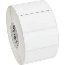 Zebra Technologies Zebra Label Paper 4 x 2in Direct Thermal Zebra Z-Perform 1000D 3 in core, 4" Width x 2" Length, Permanent Adhesive, Rectangle, Direct Thermal
