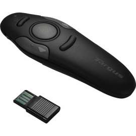 Targus AMP16US Presentation Pointer, Laser, Wireless, Radio Frequency, 2.40 GHz