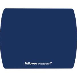 Fellowes Microban Ultra Thin Mouse Pad, Blue, 7" x 9" x 0.06" Dimension, Blue, 1 Pack