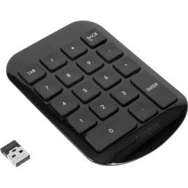 Targus Wireless Numeric Keypad, USB, Black, Gray