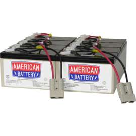 American Battery ABC Replacement Battery Cartridge#12, Maintenance-free Lead Acid Hot-swappable