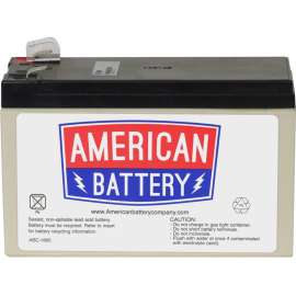 American Battery ABC Replacement Battery Cartridge #2, Maintenance-free Lead Acid Hot-swappable