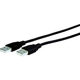 Comprehensive Cable Comprehensive USB 2.0 A to A Cable 6ft, 6 ft USB Data Transfer Cable for Printer, Scanner, Keyboard, PC, MAC, Computer, Camera, Mouse, First End: 1 x USB 2.0 Type A, Male, Second End: 1 x USB 2.0 Type A