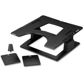 3M Ergonomic Notebook Riser, 6" Height x 13" Width x 13" Depth, Black